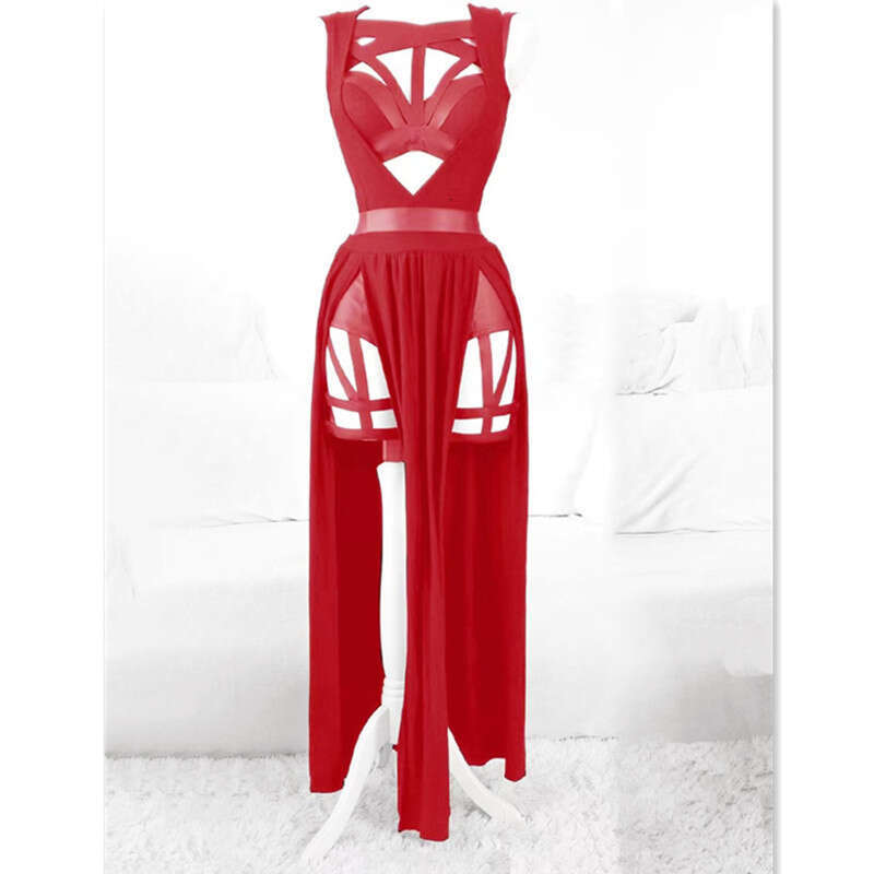 Spell Lingerie Porn Suits Lingerie Straps Sexy Chest Pads Beautiful Sheer Dress With Small Vest Sexy Lingerie