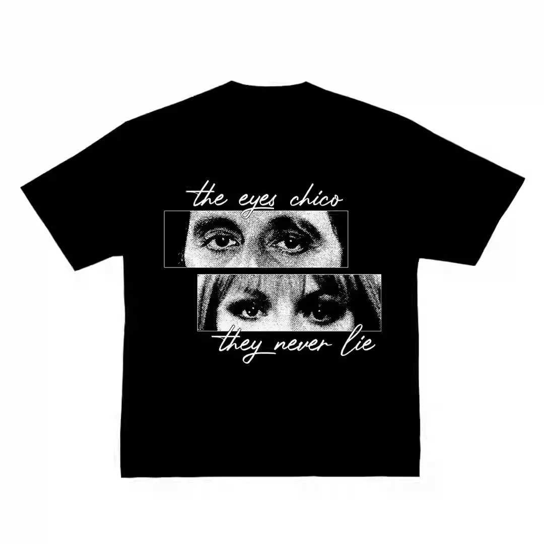 2025 Scarface Al Pacino ic Movie American Short Sleeve Gangster Movie T-shirt Tony Mens Women Hip Hop Retro Gothic Top TeeC250603