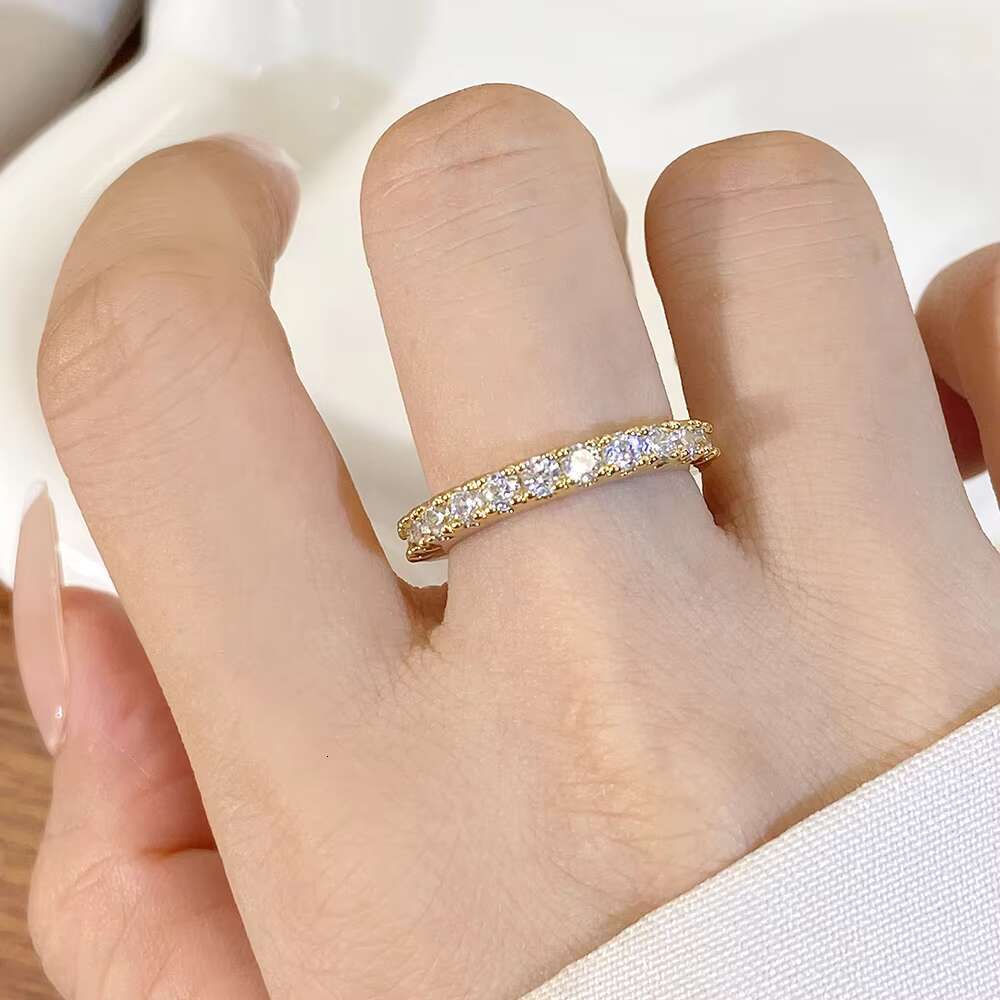 Custom Anniversary Gift Men Vintage 925 Sterling Silver Jewelry VVS D+ 2.5mm Moissanite Diamond Wedding Band Rings for Women