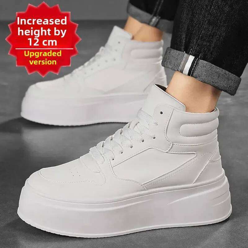 Invisible Inner Height Increase Of 12Cm Thickened Sneaker Sole Korean Style Cake Sneakers For COS Role Playing Summer Casual Spo