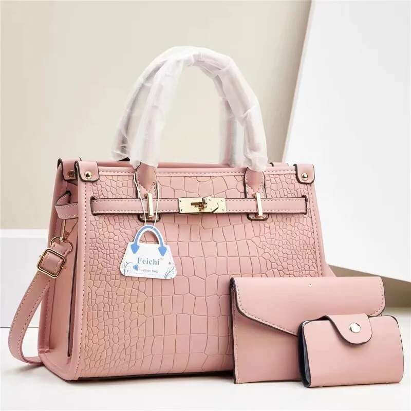 New Casual Tote Bags Women Handbag Large Capacity Womens Shoulder Crossbody High quality Piece Set Lady Composite Bag bag