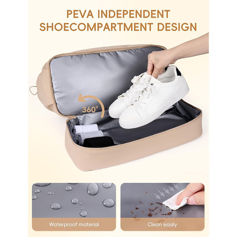 New Duffel Tote Down Handbag Travel with Wet Pocket Gym Bag