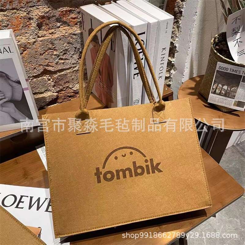 Gift Giveaway Tote Bag TikTok Same Style Felt Handbag