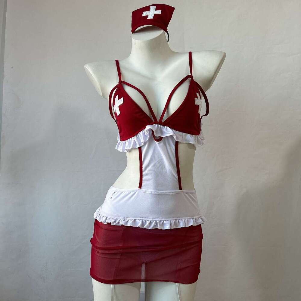 Spell Lingerie Porn Suits Women S New Sexy Cosplay Nurse Role Play Costume Set Sexy Lingerie