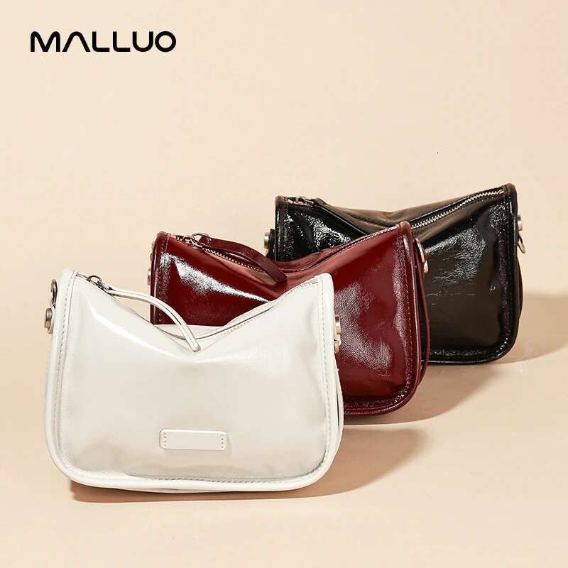 Women's Genuine Cow Leather Shoulder Bags Ladies Casual Retro Cowhide Crossbody Bag Female Fashion Designer Handbag Lady
