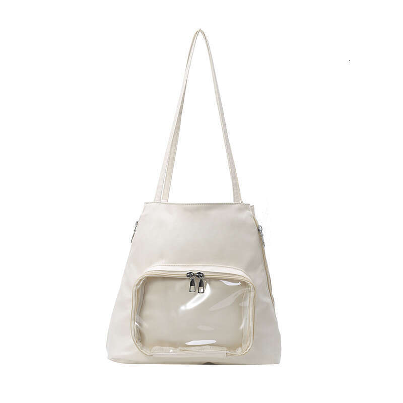 Tote for Women Large Capacity 2025 New Casual Pain Bag Single Shoulder Commuter Fashion Lightweight Travel Backpack