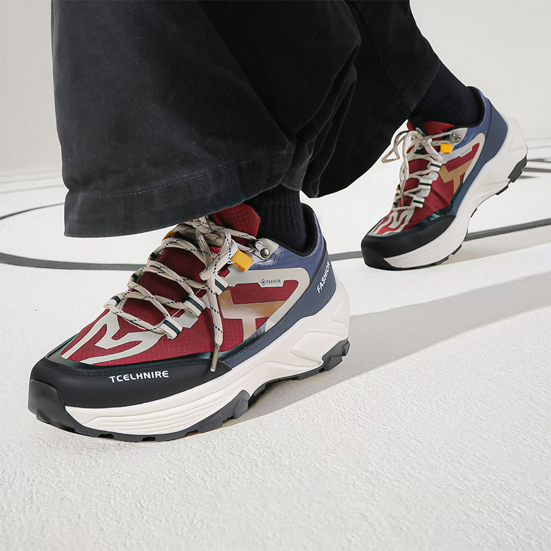 designer Men's Shoes Foreign Trade Large Size 46 Ultra-Light Shoes Men's Casual Shoes Fashion Outdoor Hiking Climbing Sports Shoes Men