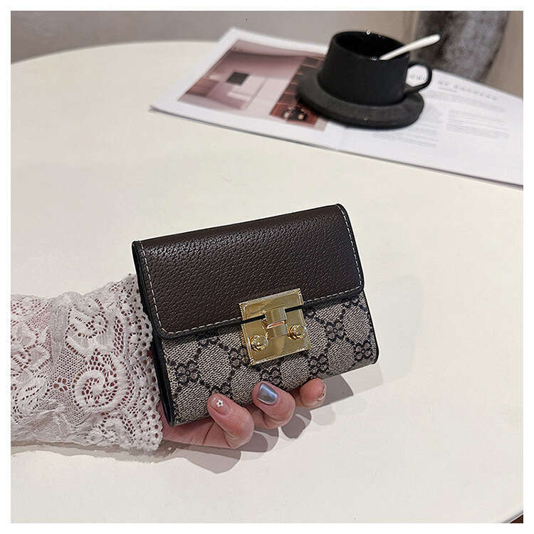New Style Small 70% off Coin Purse Old Flower Material Women's Wallet Fashion Card Holder