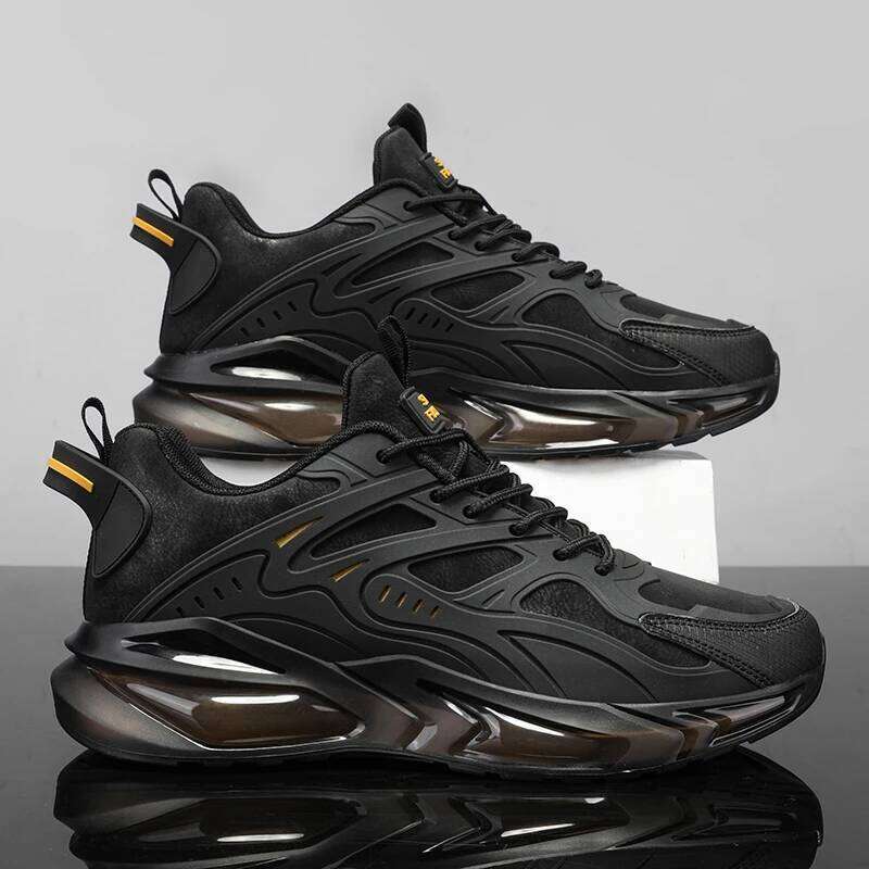 Men Shoes 2025 Casual Walk Air Cushion Marathon Breathable Lightweight Women's Comfortable Athletic Nonskid Sneakers