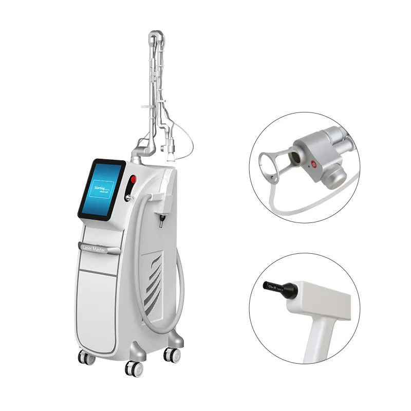 New Model 2 IN 1 NY Yag Picosecond Fractional Co2 Laser Machine For Skin Care Skin Rejuvenation Pigmentation Correction Acne Treatment Whitening Equip
