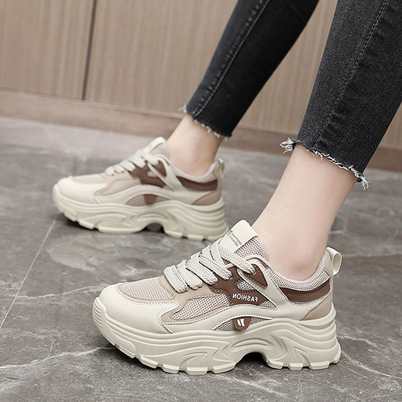 Pregnant Dad Sneakers For Women Spring Casual Shoes New Breathable Sports Comfortable Versatile Casual Shoes Ddmysaturn