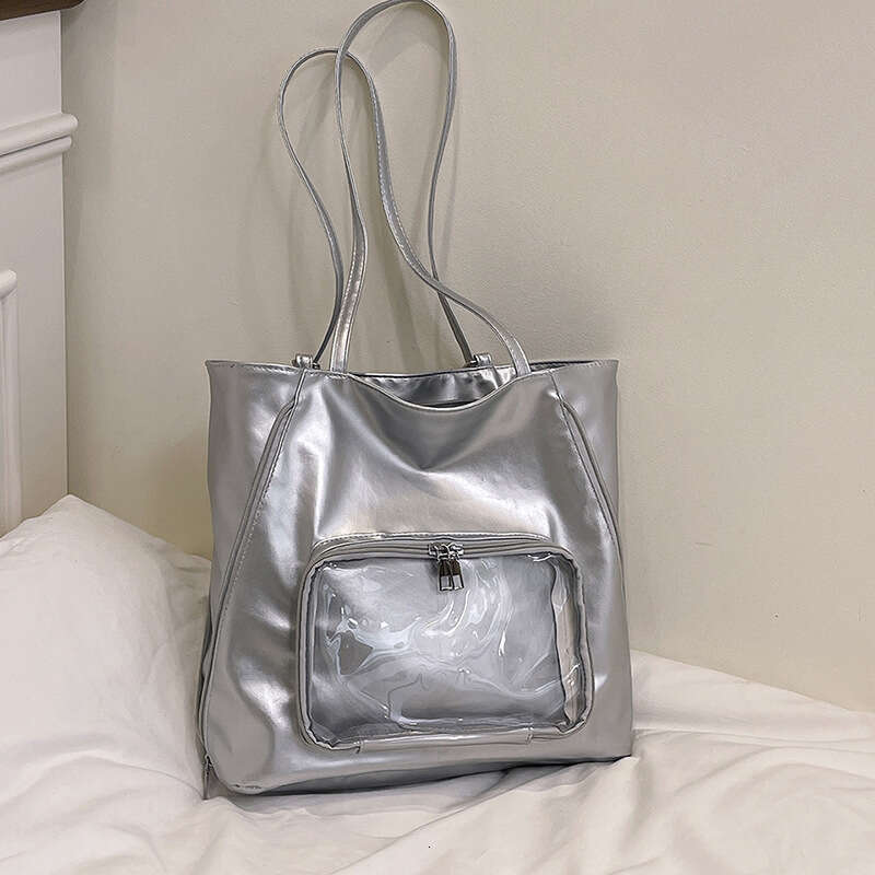 Tote for Women Large Capacity 2025 New Casual Pain Bag Single Shoulder Commuter Fashion Lightweight Travel Backpack
