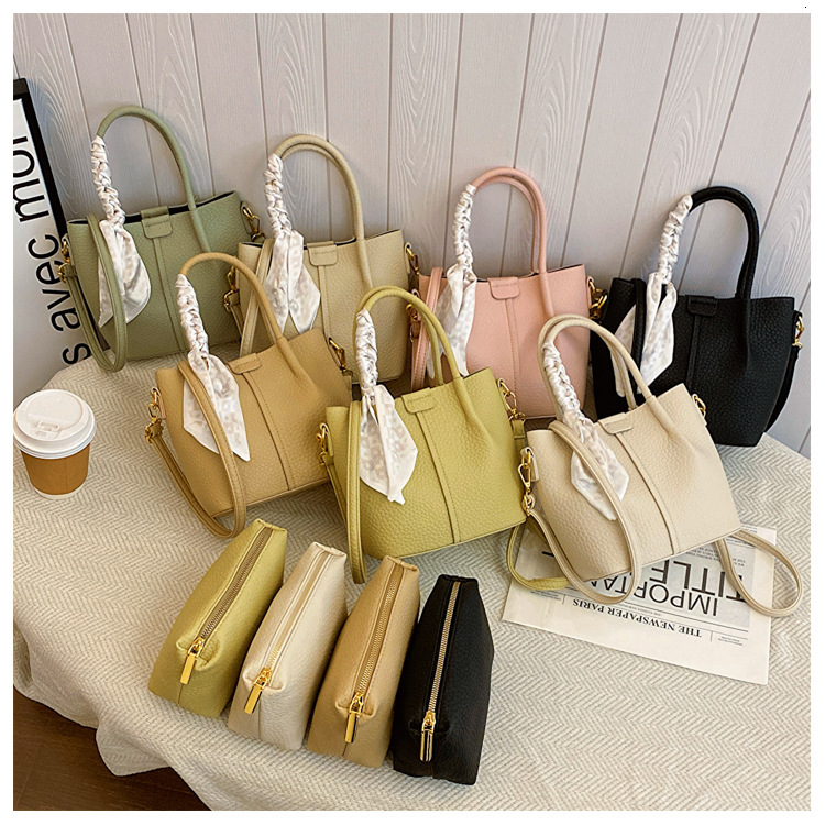 designer Fashion Single Shoulder Handbag for Women 2025 Spring Summer Trend Versatile New Large Capacity Handheld Bucket Mother and Child Bag