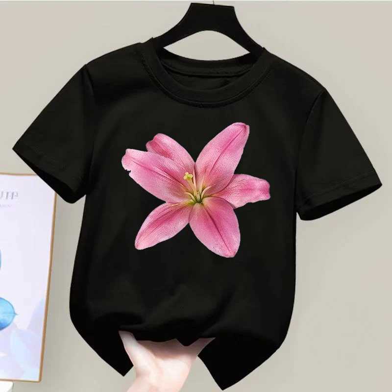 90s Cute Flower Girl Love Kid Child Summer Kawaii Kid T-Shirt For Children Tops Fashion Tee Outfits Baby Tshirt Clothing T250603