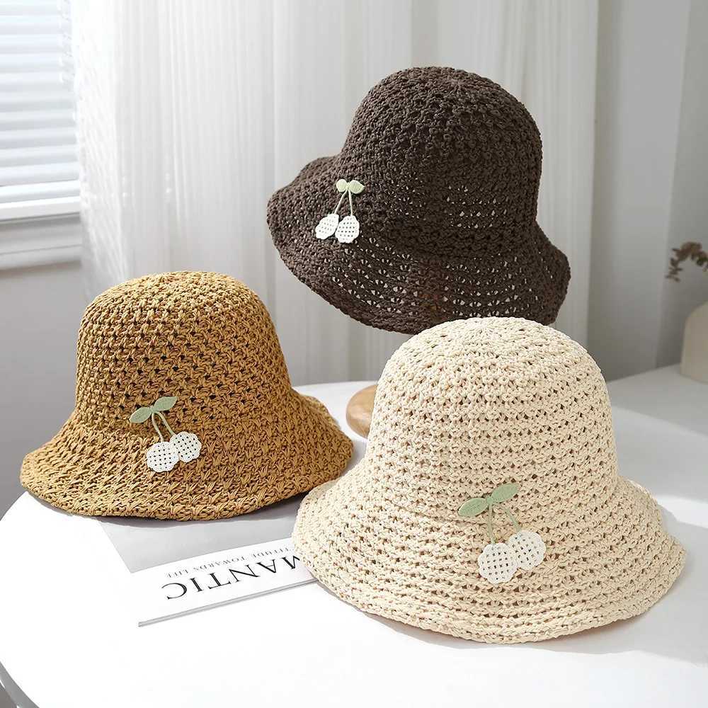 Womens Summer Sun Hat Wide Brim Breathable Beach Bucket Hat For Sun Protection Travel Outdoor Activities Sunhat New W250602