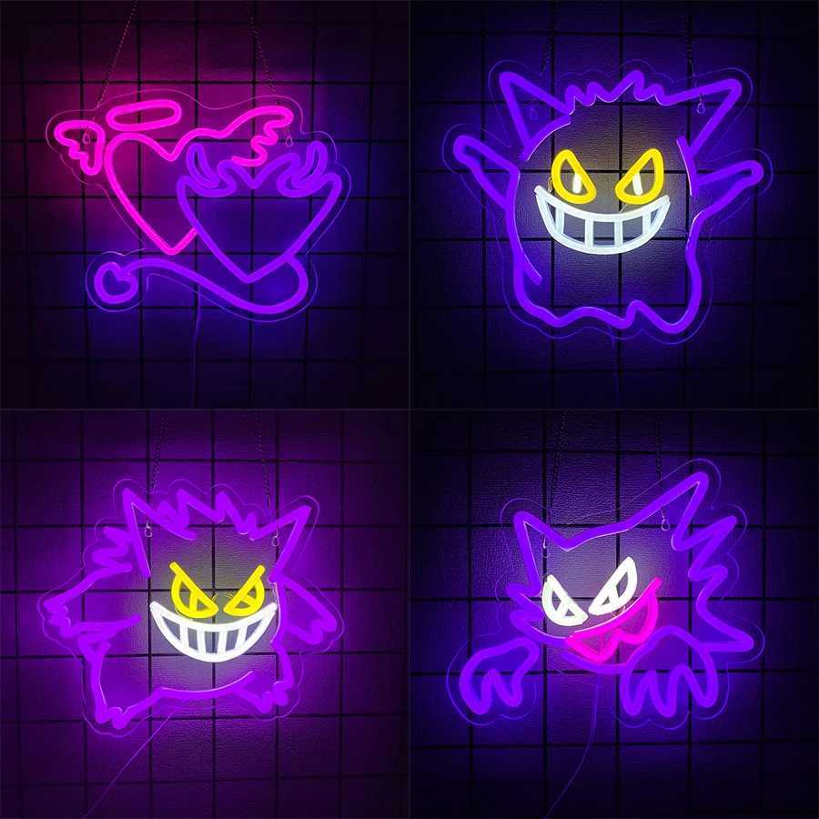 Neon Devil Theme Sign LED Light Used for Bedroom Bar Club Game Room Man Cave Art Wall Decor USB Powered XJ250602