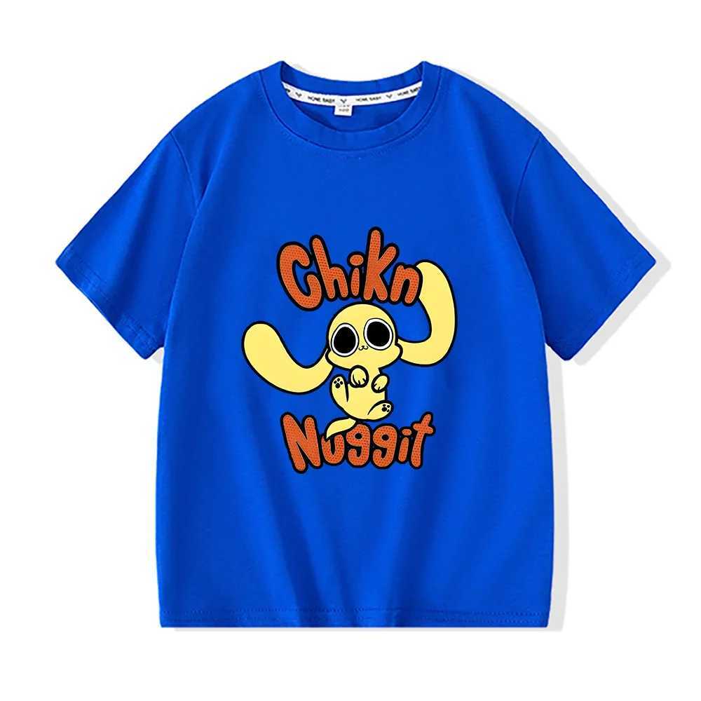 Chikn Nuggit Cotton T-shirt Summer New Children Clothing Kawaii for Boys/Girls Tee-shirt Little Kids Short Sleeve O-neck T-shirts T250603
