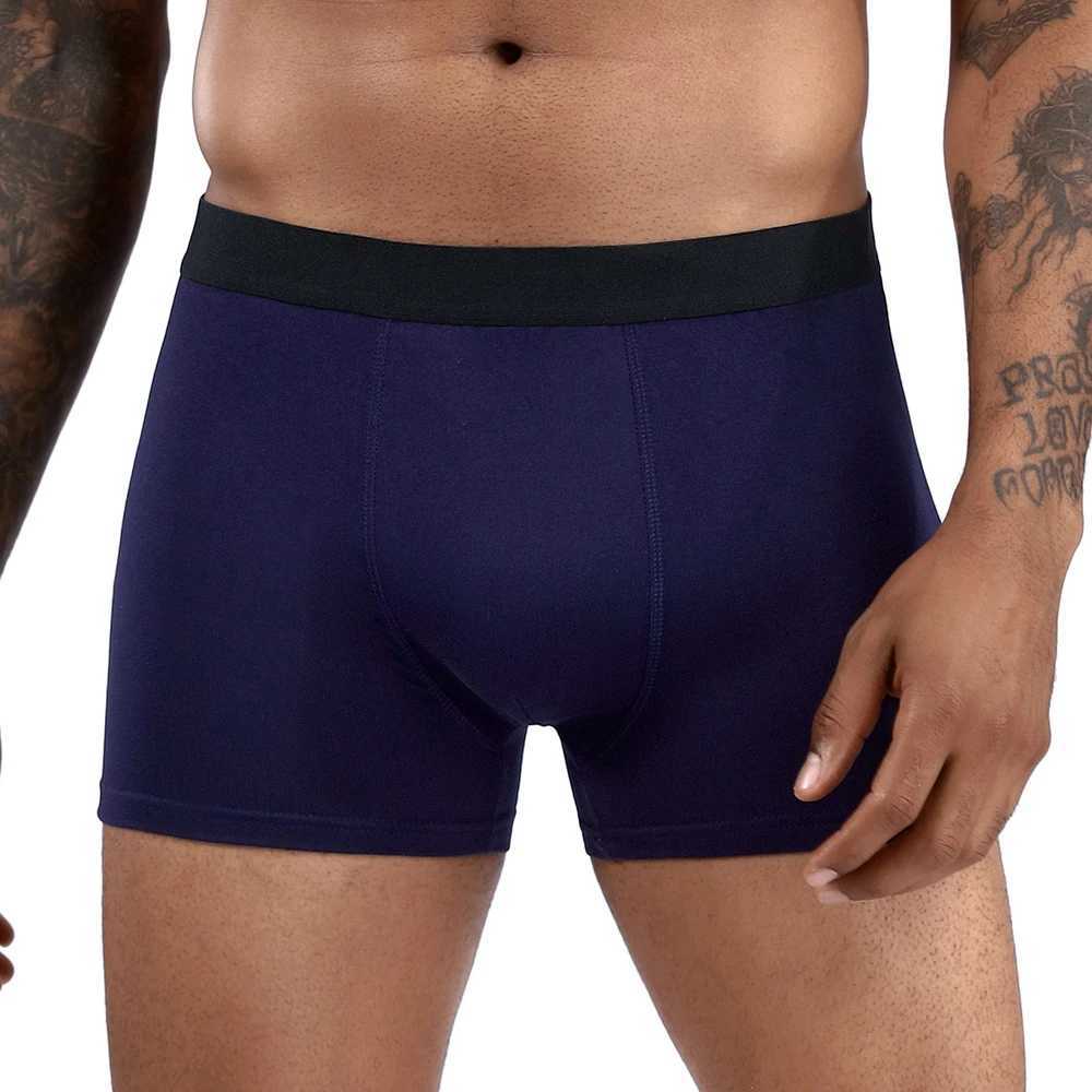 Blue Boxer 2024 Mens Panties Cotton Underwear Male Brand Boxer And Underpants For Men Luxury Shorts Box Slip Kit W250603