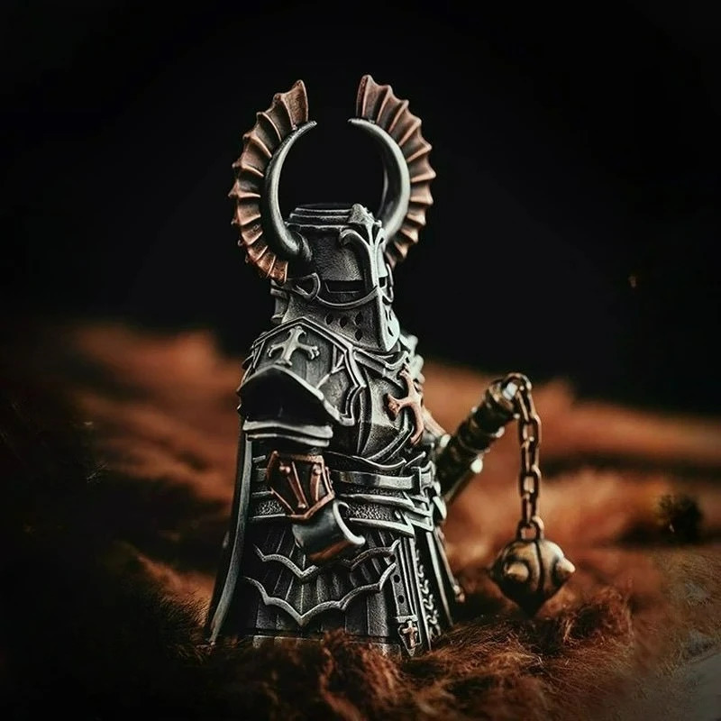 Crusader Ornament Desktop Decoration Copper Pendant Handle Figurine Cultural And Creative Souvenir 250603