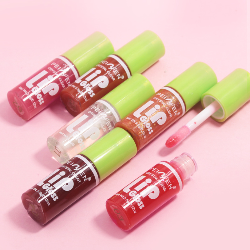PEN EN Fat Lipstick 6-Pack Set Mirror Moisturizing Dull Lips Long-Lasting Full Lip Care Lip Balm