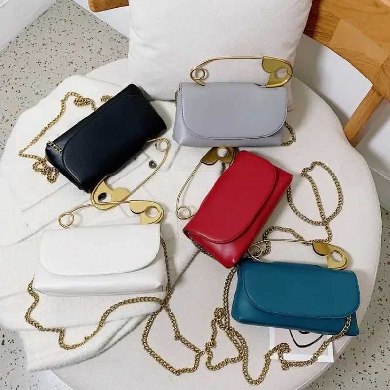 PU Leather Handbag Women Designer Chains Flap Shoulder Bag 2025 Fashion Party Clutch Bags Purse Mini Crossbody Tote Female Bolsa Y250603