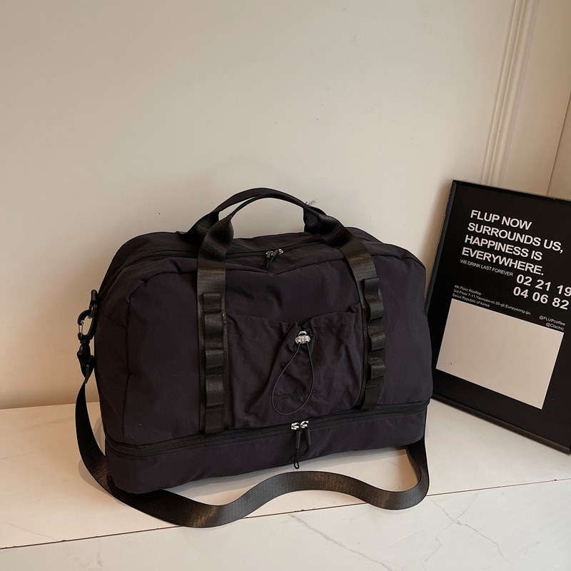 New Short-Distance Business Trip Travel Handbag for Women Large Capacity Fiess Duffel Sports Storage Lage Bag Yoga