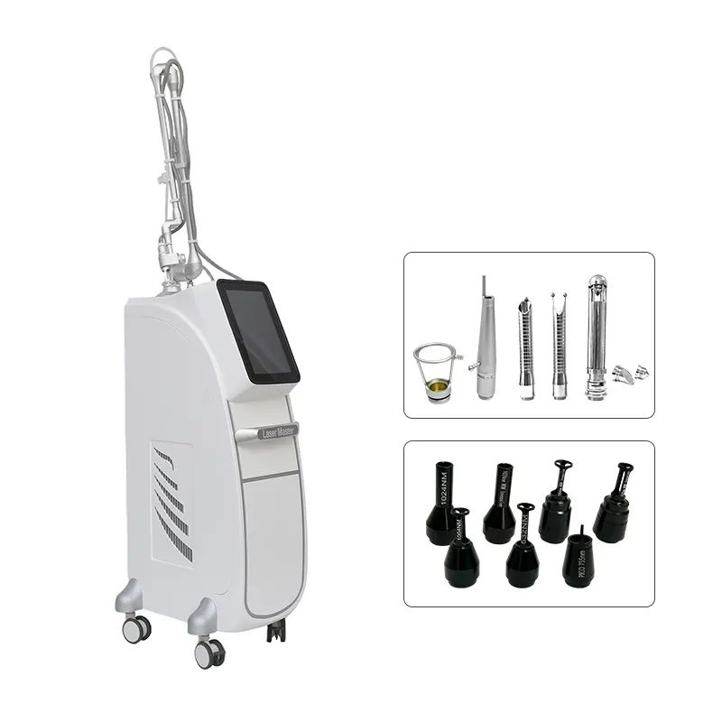 New Model 2 IN 1 NY Yag Picosecond Fractional Co2 Laser Machine For Skin Care Skin Rejuvenation Pigmentation Correction Acne Treatment Whitening Equip