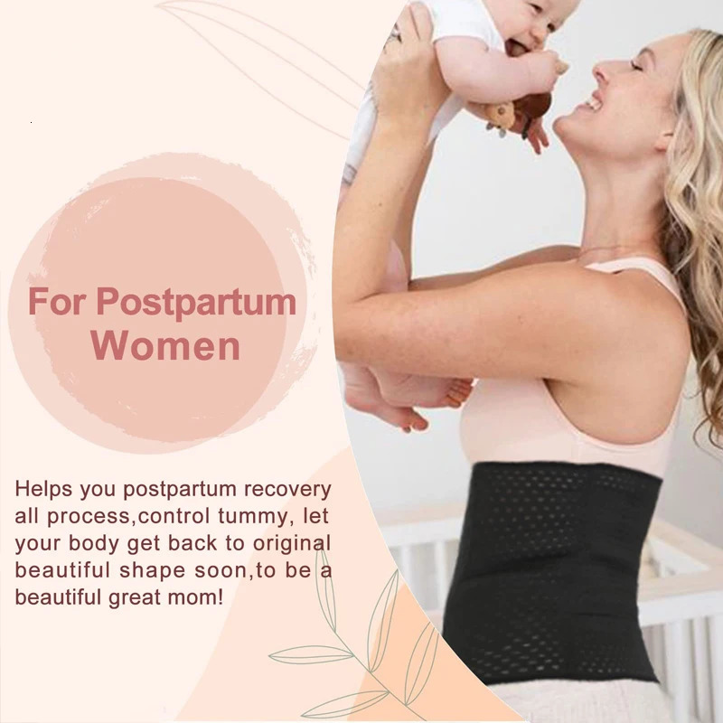 Womens Waist Trainer Belt 6 Rows Of Hooks Adjustable4 Bones SupportedAbdominal Cincher For Tummy ControlSlimming Body Shaper 250528