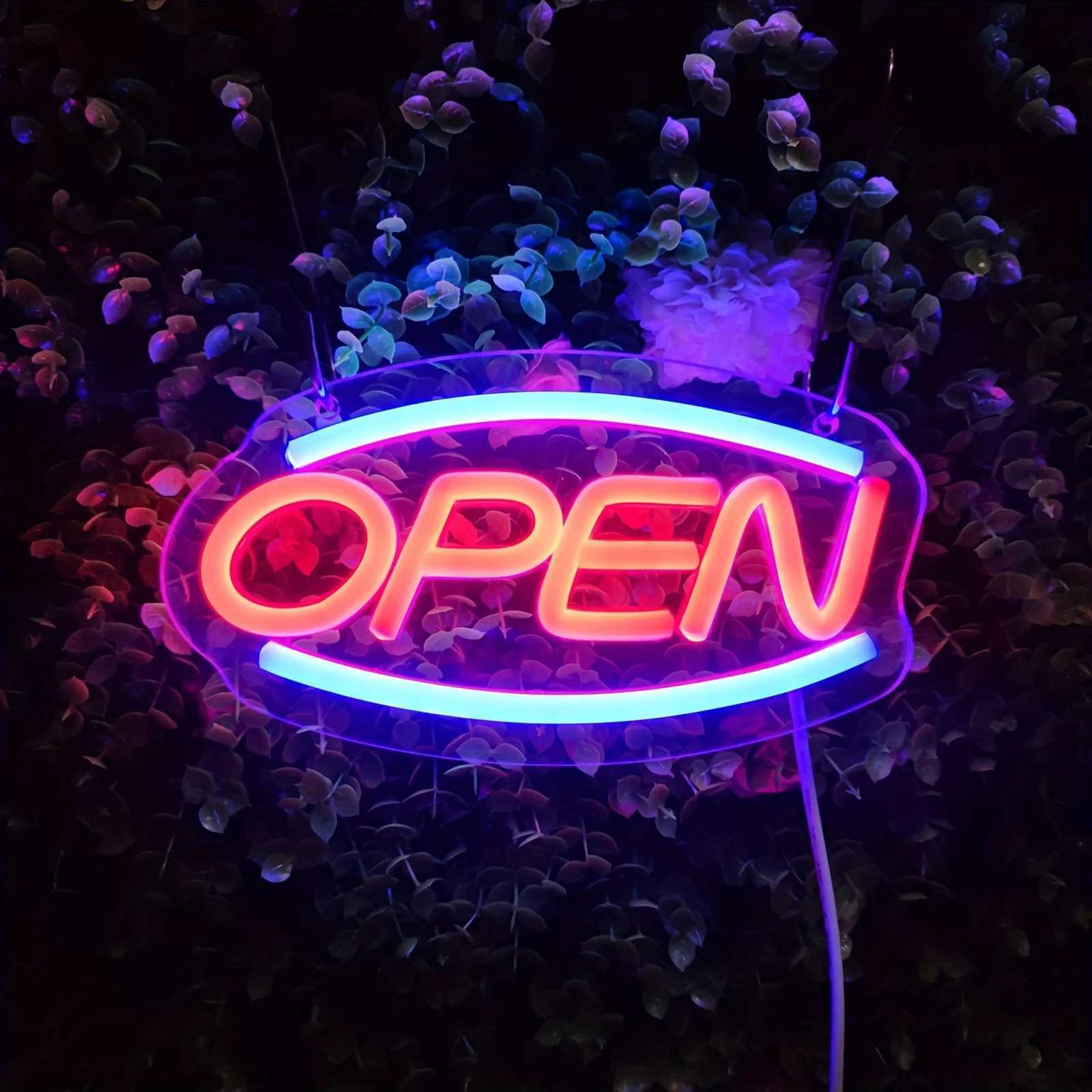 1pc USB-Powered Neon Open Sign Ideal for Bars Coffee Shops Stores and Outdoor Decor Attractive Design for Business Appeal DecorXJ250602