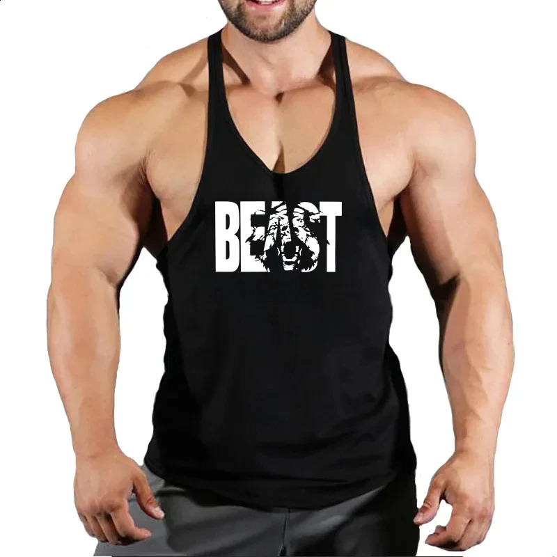Sleeveless Sweatshirt Mens Singlets Gym Tshirts Suspenders Man Top for Fitness Vests Bodybuilding Shirt Stringer Clothing Vest 250527