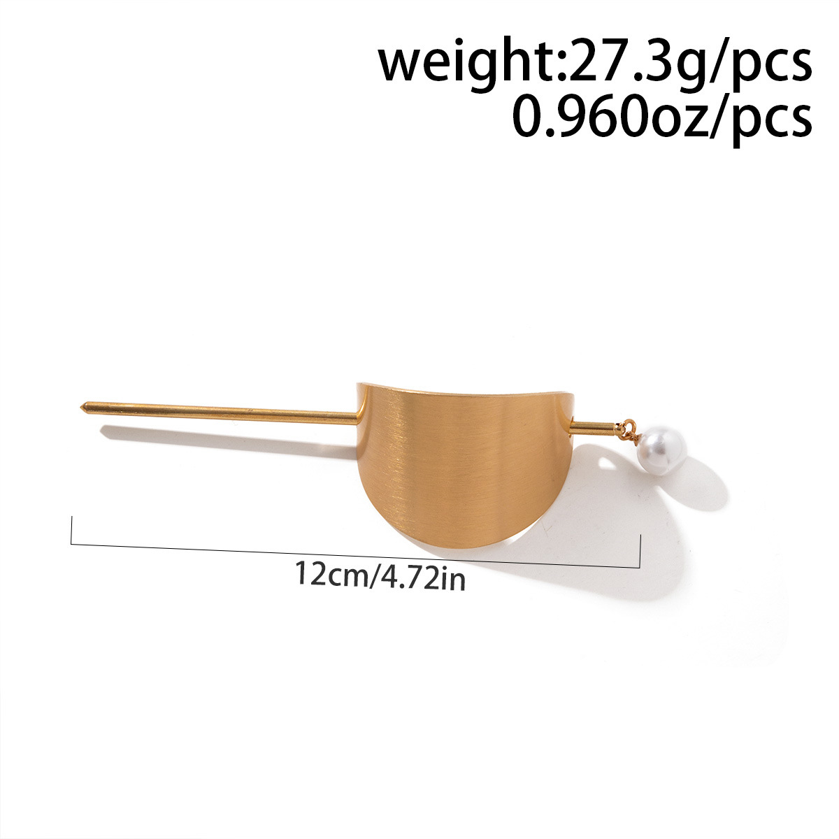 Newly Launched European and American Style Pearl Hair Accessories Hot Selling Hairpins and Irregular Hairpins for Back of Head Updos Niche Style