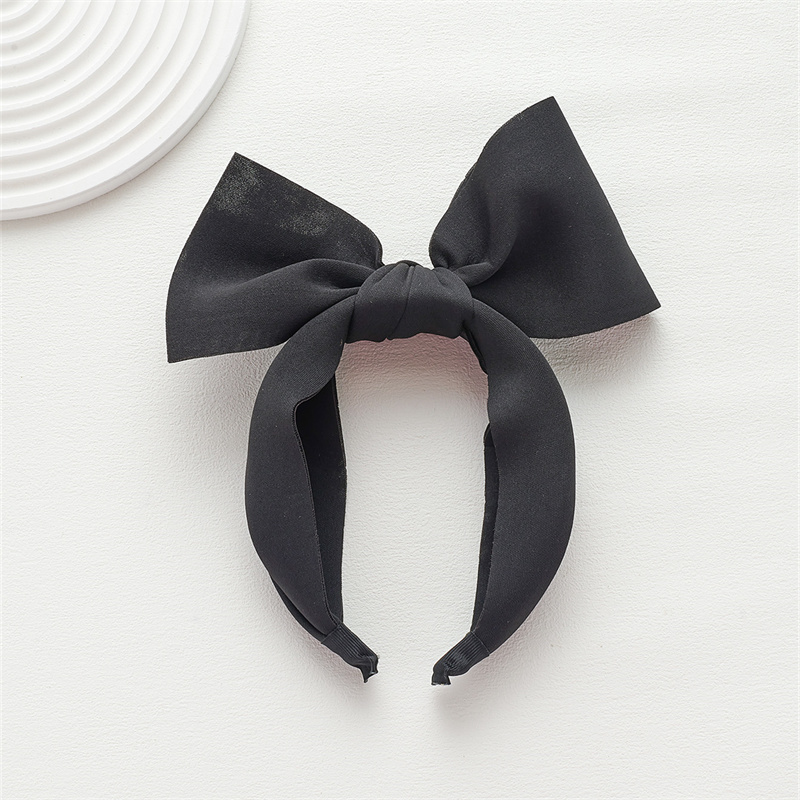 Dopamine oversized bow hair band, sweet girl high skull top three-dimensional advanced feeling hair accessories
