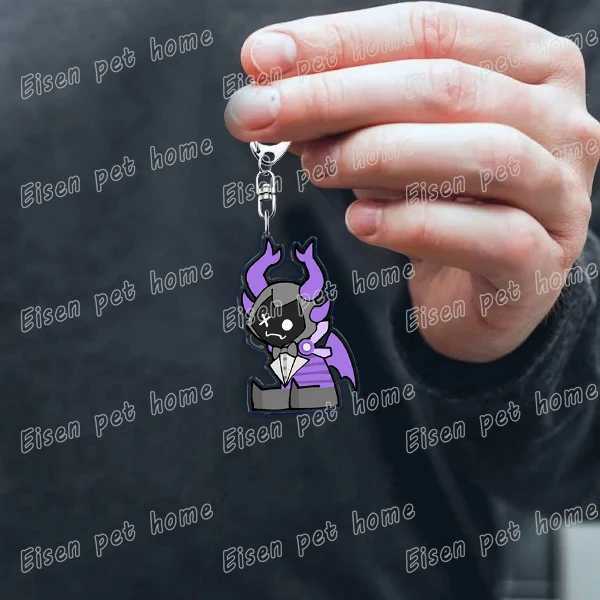Popular Video Games Keychains for Accessories Bag Medkit Subspace Valk Keychain Ring Jewelry Fans Gifts Cute Cartoon Keyrings XJ250602