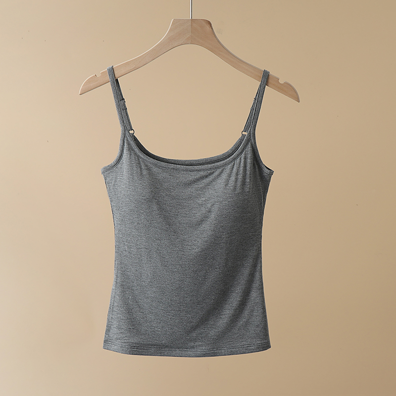 Summer Modal Women's Tanks One-piece Underwear Can Be Worn Outside Female Outward Expanding Suspenders