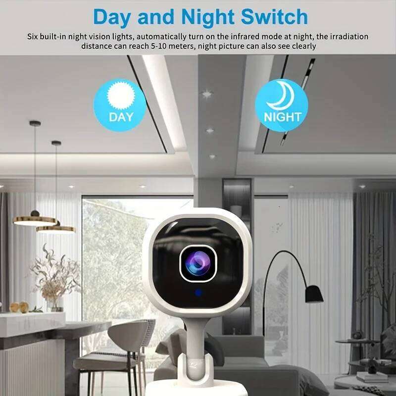 A3 Wireless IP WiFi Camera Home Security Surveillance Two-Way Audio Motion Detection IR Night Vision Cam App Remote