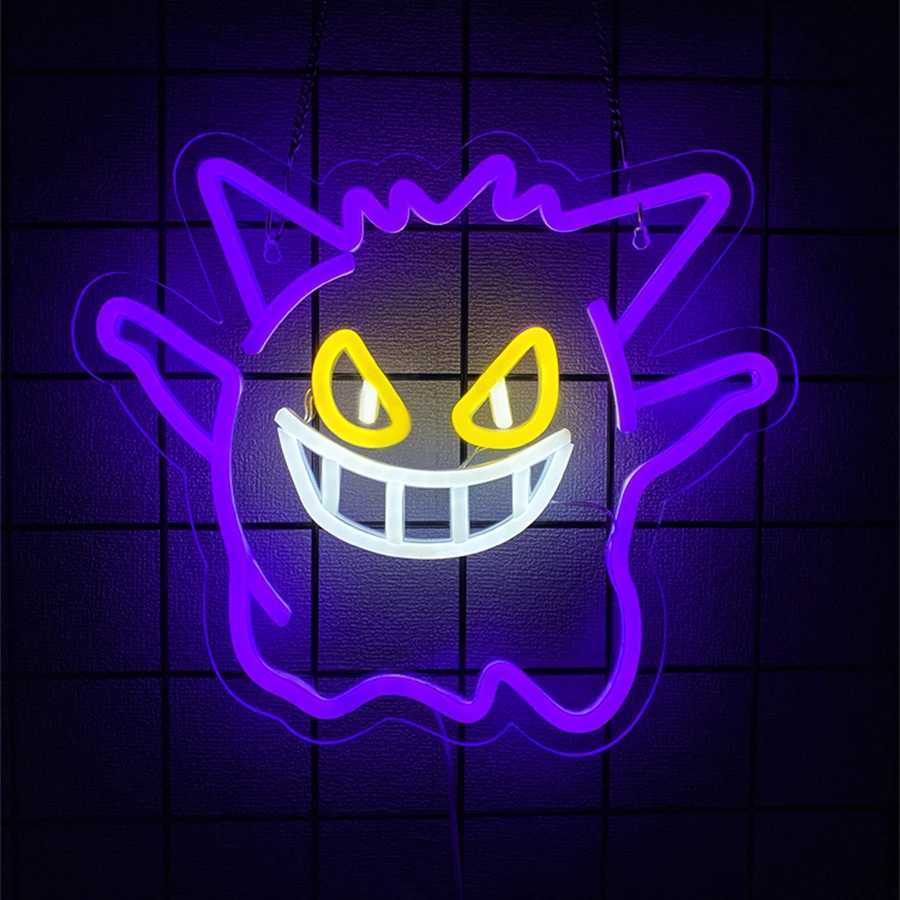 Neon Devil Theme Sign LED Light Used for Bedroom Bar Club Game Room Man Cave Art Wall Decor USB Powered XJ250602