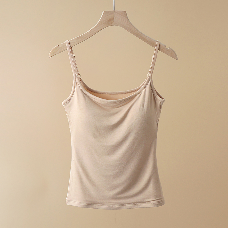 Summer Modal Women's Tanks One-piece Underwear Can Be Worn Outside Female Outward Expanding Suspenders