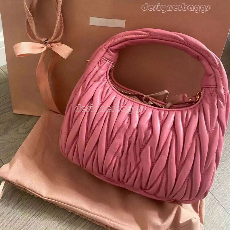 Designer Bag Wander Shoulder Matelasse Bowling Tote Leather S Top Handle Mini Cross Body Clutch Handbag Pochette Half Moon Bags
