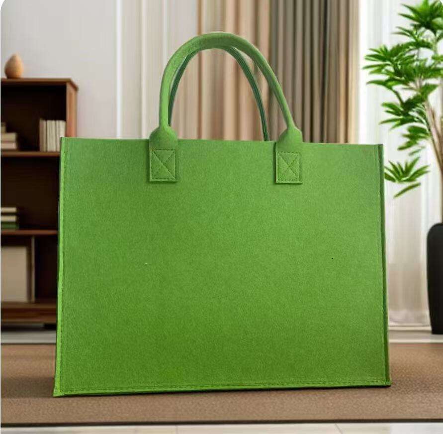 Felt Handbag Gift Printed Fashion Simple Large Capacity Tote Shopping Bag