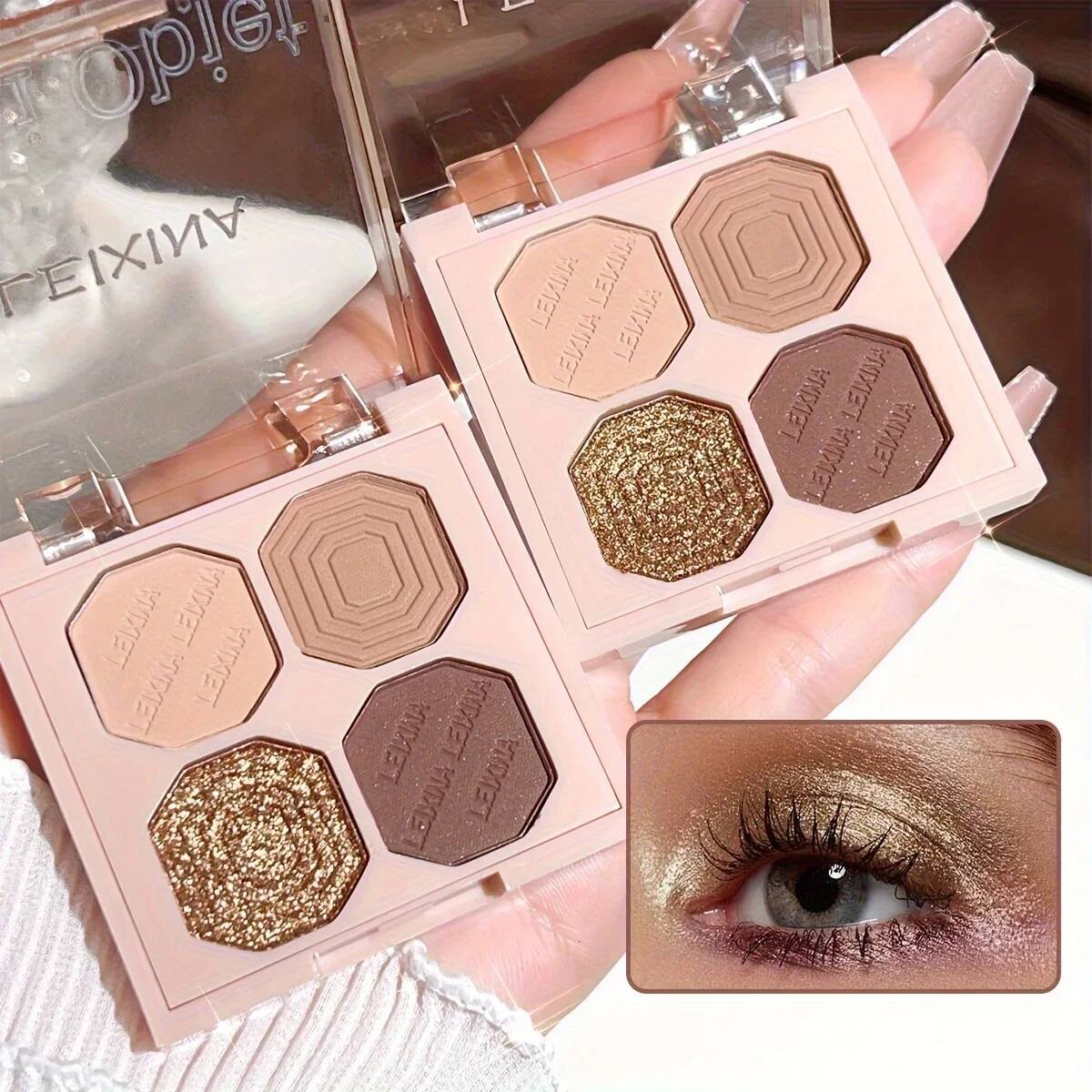 Dia Luminosity Burst Pearlescent Dimension Brightening Eyeshadow Nude Shine Natural Long-lasting