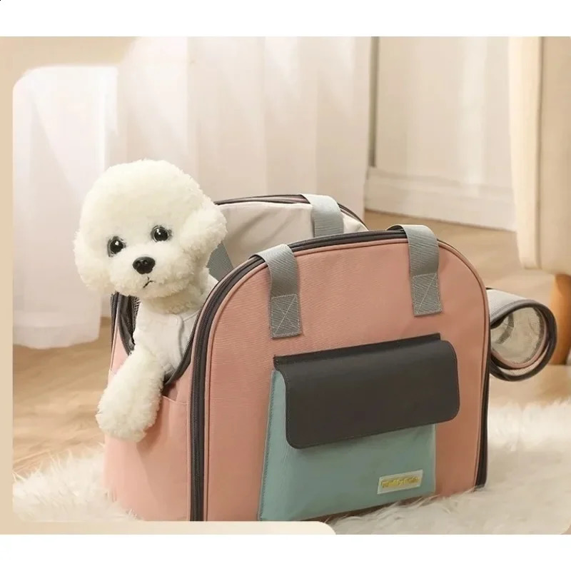 Pet Bag for Cats Travel Backpack and Transport for Dogs - Expandable Tunnel and Multiple Shoulder Strap Options 250526