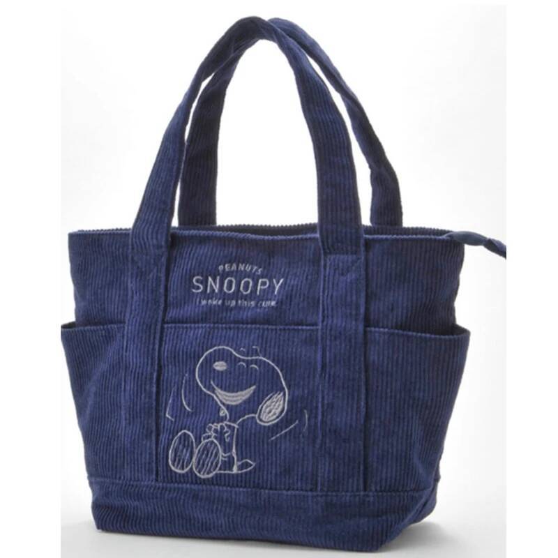 Cute Cartoon Corduroy Fashion and Casual Multi functional Large Capacity Handbag
