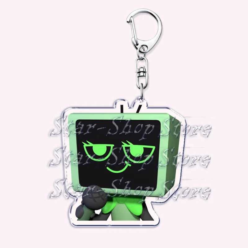 Cute Horror Game Keychains for Accessories Bag Shrimpo Gigi Connie Artro Sprout Dandy Vee Shelly Pebble Keyrings Jewelry Gifts XJ250602