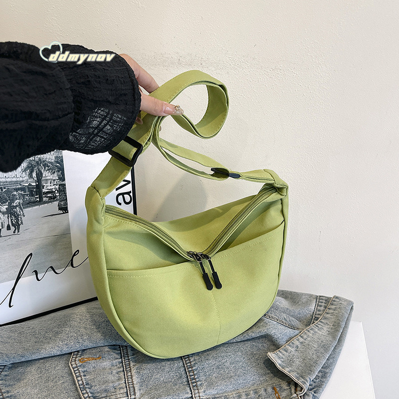 Underarm for Women Summer New Niche Design Dumpling Casual Simple Shoulder Korean Style Crossbody Bag ddmynov
