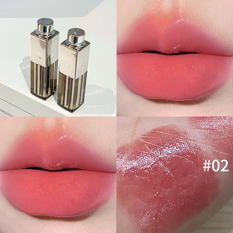 HERORANGE Soft Whisper Mirage Lipstick Clear Moisturizing Watery Mirror Lips