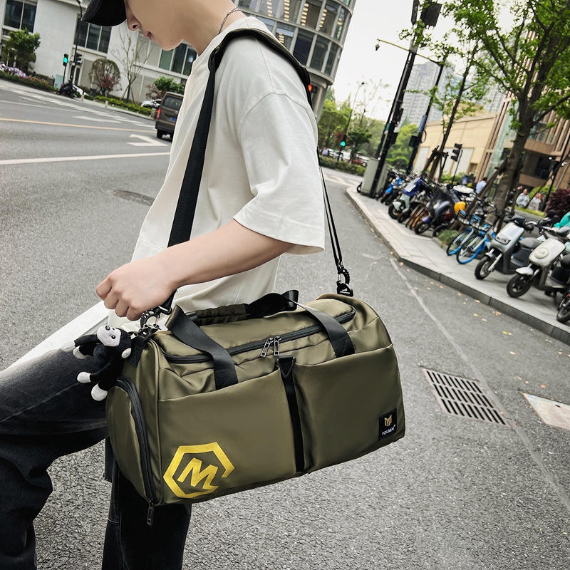 Fashion Large Capacity Handheld Travel Unisex Multifunctional Sports Fiess Bag Dry-Wet Separation Lage Backpack