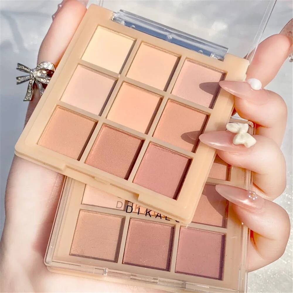 9 Colors All Palette Eyeshadow Primer Waterproof Glitter Nude Pigment Matte Shimmer Shine Eye shadow Powder