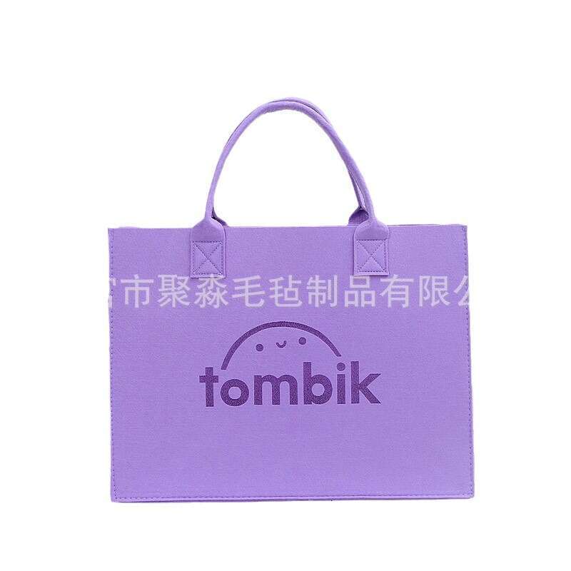 Gift Giveaway Tote Bag TikTok Same Style Felt Handbag