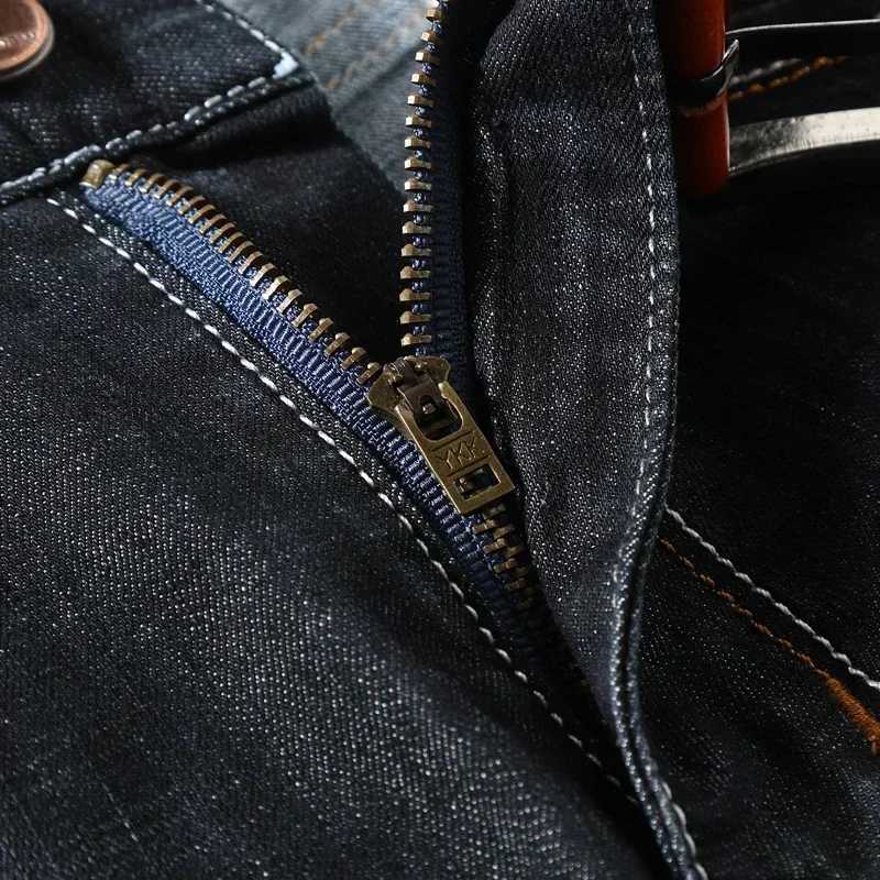 Casual Slim Denim Shorts Men Summer Thin Elastic Comfortable Blue Black Fashion Bermuda Jeans Male Brand Clothing Short Pants T250603
