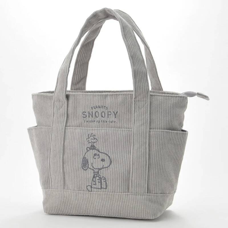 Cute Cartoon Corduroy Fashion and Casual Multi functional Large Capacity Handbag
